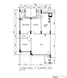Blk 249 Tampines Street 21 (Tampines), HDB 4 Rooms #560393361